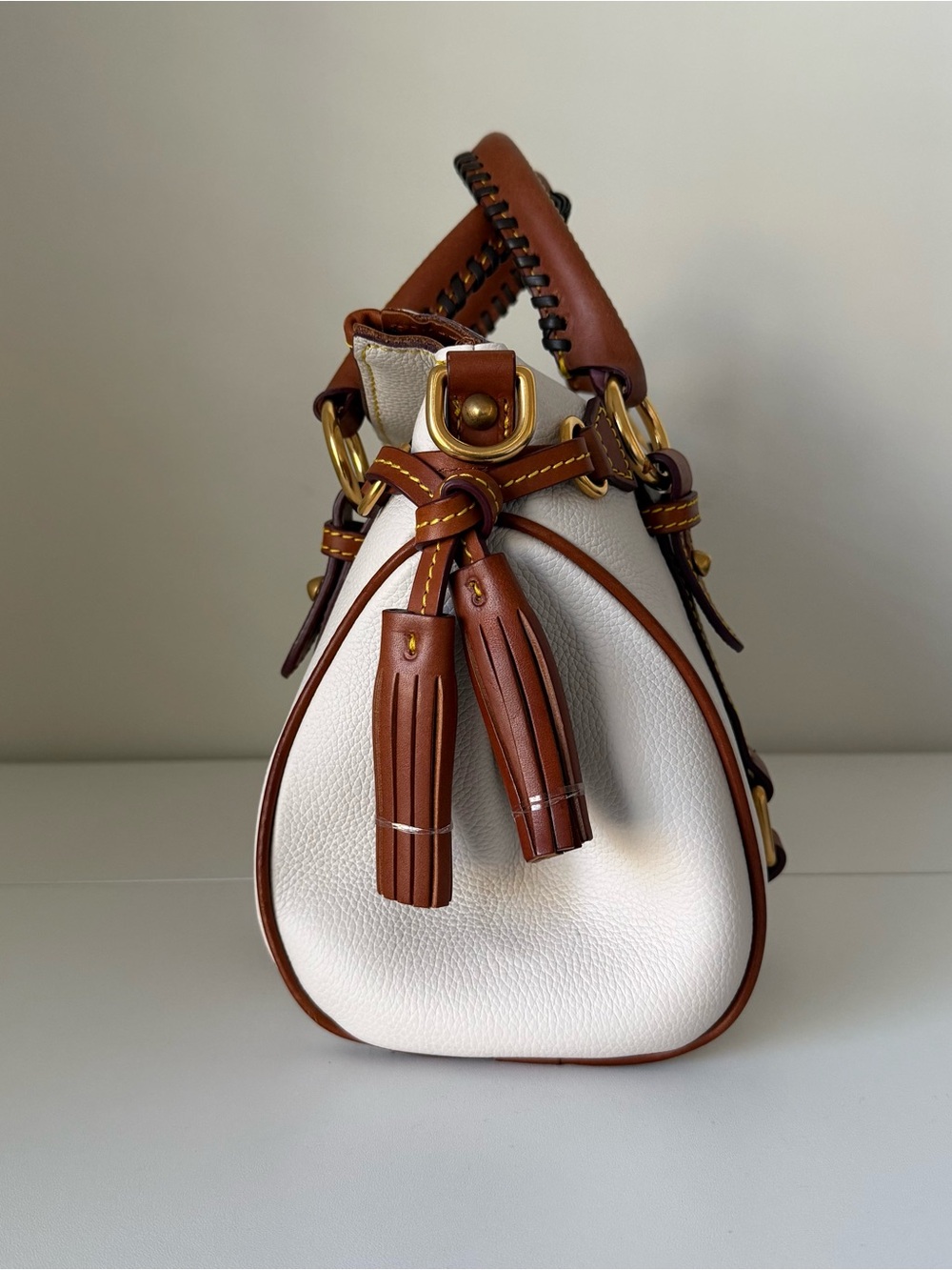 Dooney & Bourke All Weather Leather 3.0 Satchel - Picture 3 of 13